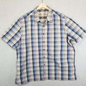 5.11 Tactical Series Men 2XL Shirt Concealed Carry Quick Access Multicolor Plaid